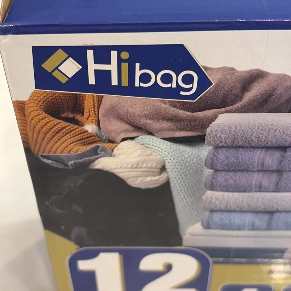 HIBAG Travel Vacuum Bags with Electric Pump for Luggage and Suitcase, Vacuum Sea